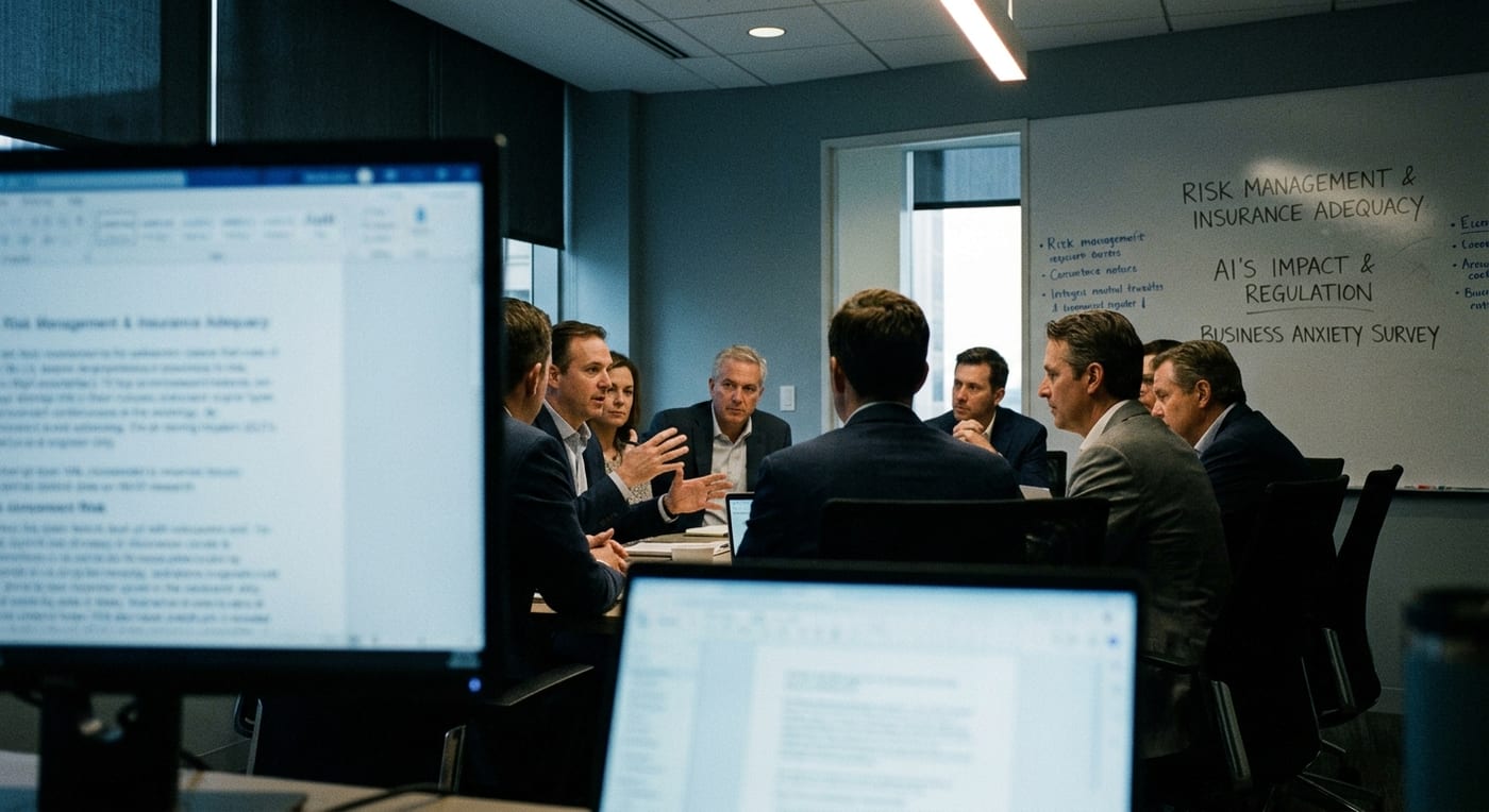 Survey Reveals Business Owners' Anxiety Over Risks, AI, and Insurance Adequacy Amid Market Changes