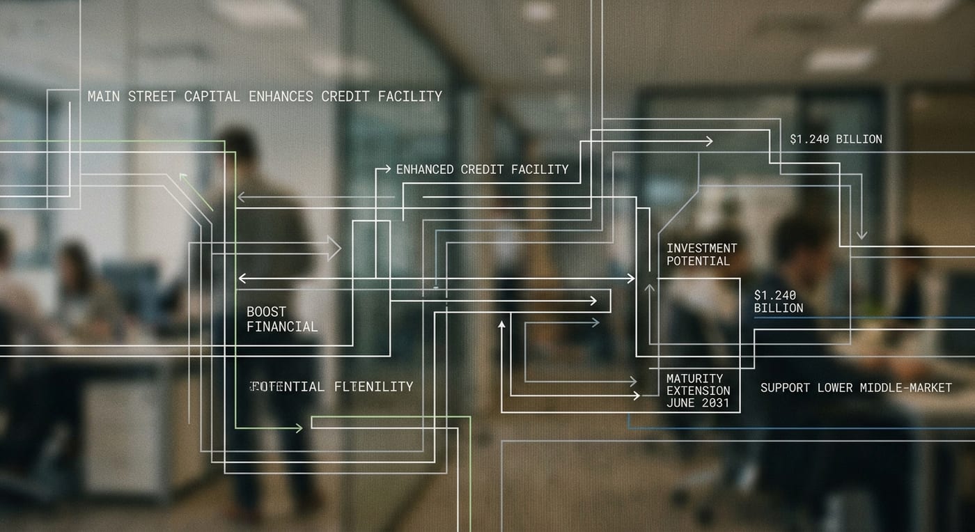 Main Street Capital Enhances Credit Facility to Boost Financial Flexibility and Investment Potential