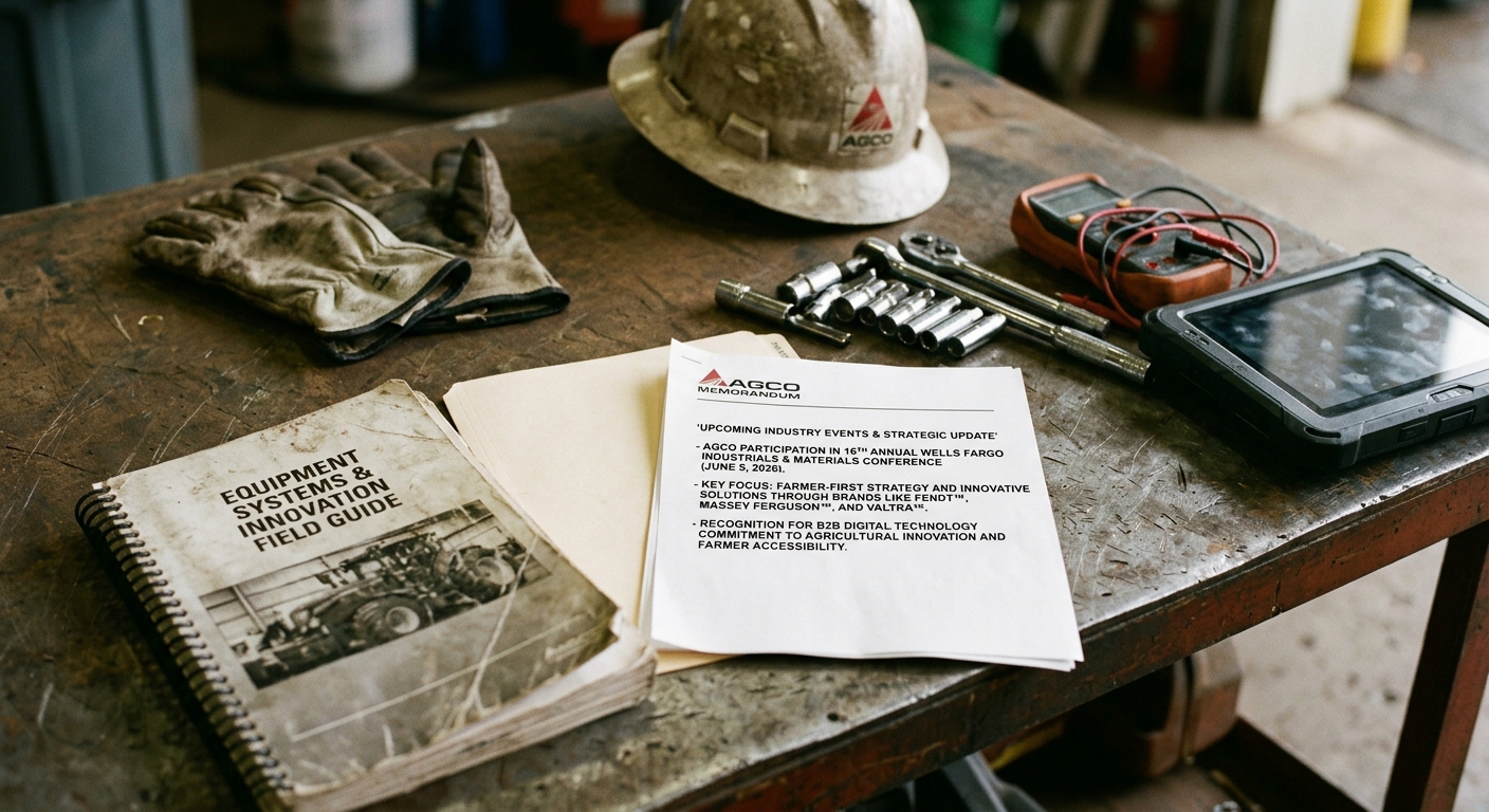 AGCO Showcases Innovation and Commitment to Agriculture at Upcoming Industry Events