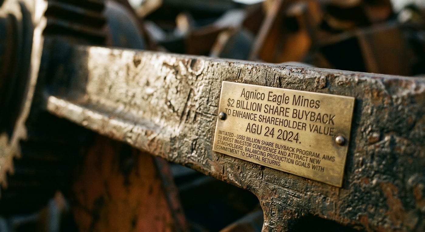 Agnico Eagle Mines Initiates $2 Billion Share Buyback to Enhance Shareholder Value