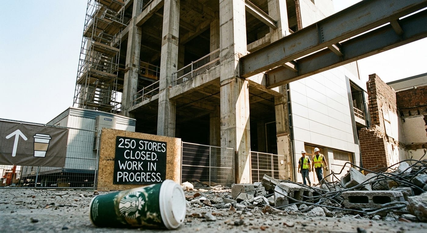 Starbucks Navigates Transformation Amid Store Closures