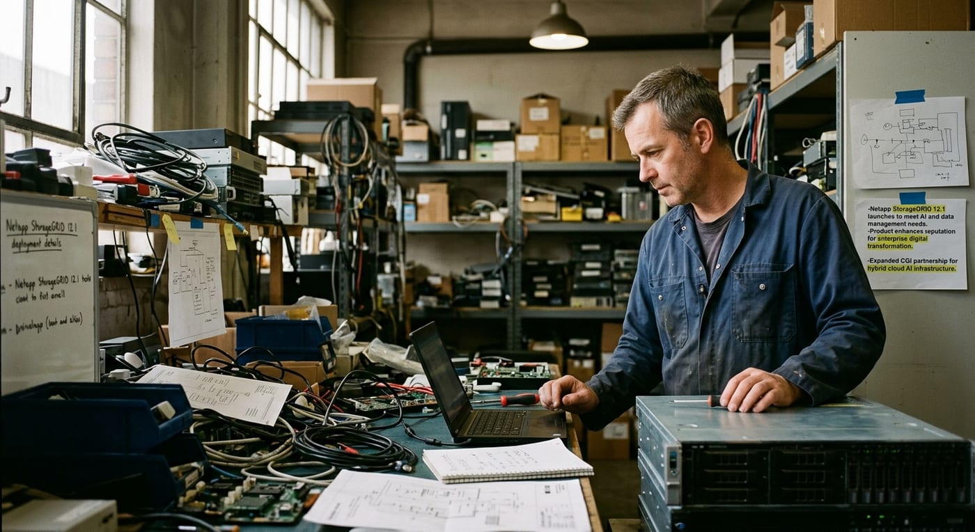 Netapp Launches StorageGRID 12.1 to Meet Growing AI and Data Management Demands