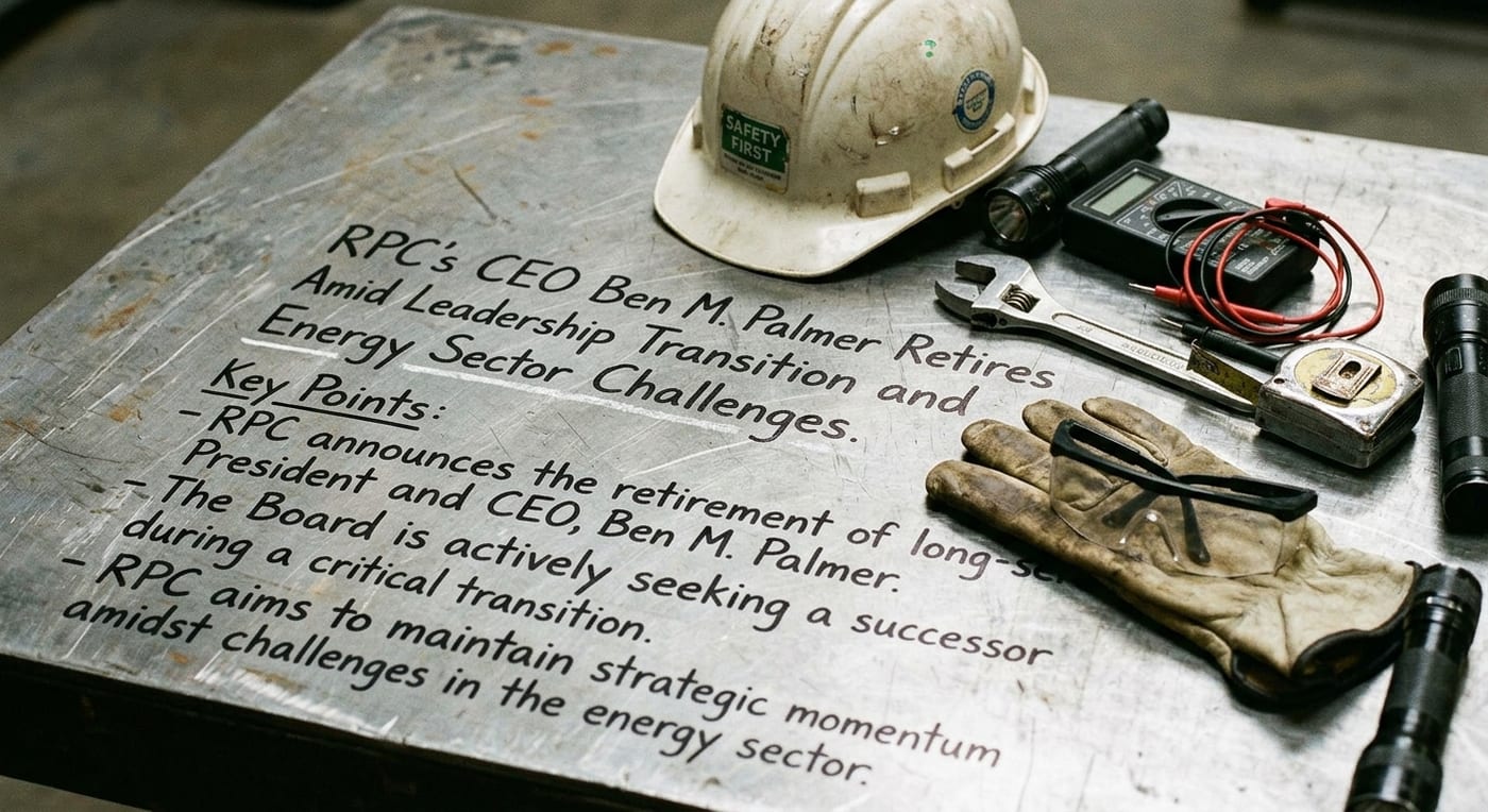 RPC's CEO Ben M. Palmer Retires Amid Leadership Transition and Energy Sector Challenges
