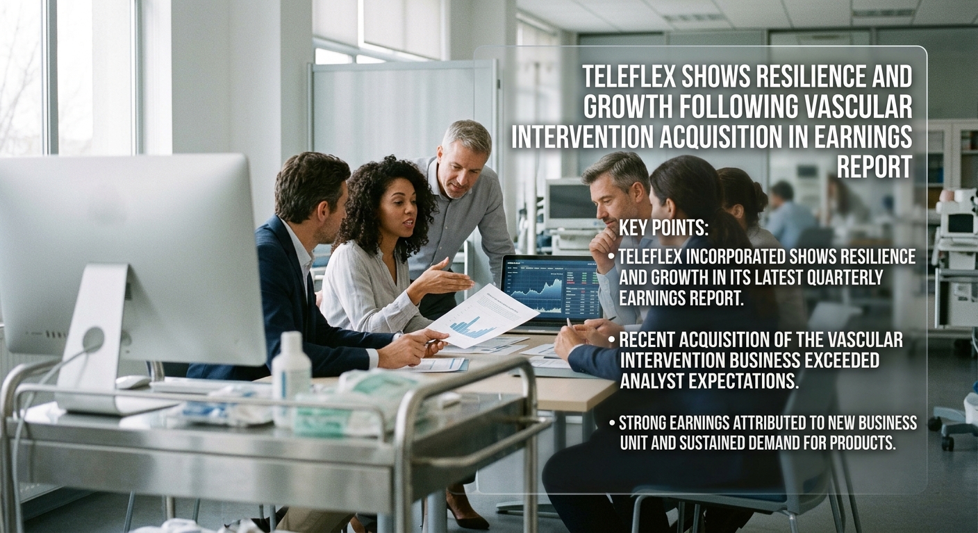 Teleflex Shows Resilience and Growth Following Vascular Intervention Acquisition in Earnings Report