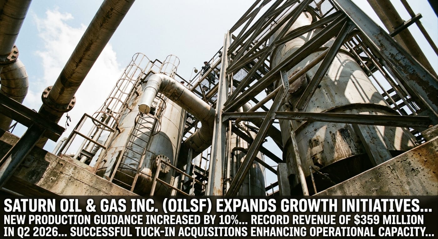 Saturn Oil & Gas Inc. Expands Growth Initiatives
