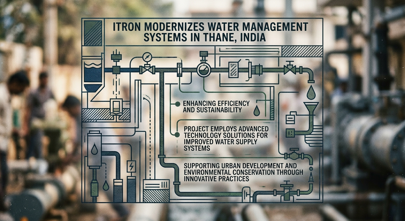 Itron Modernizes Water Management Systems in Thane, India, Enhancing Efficiency and Sustainability