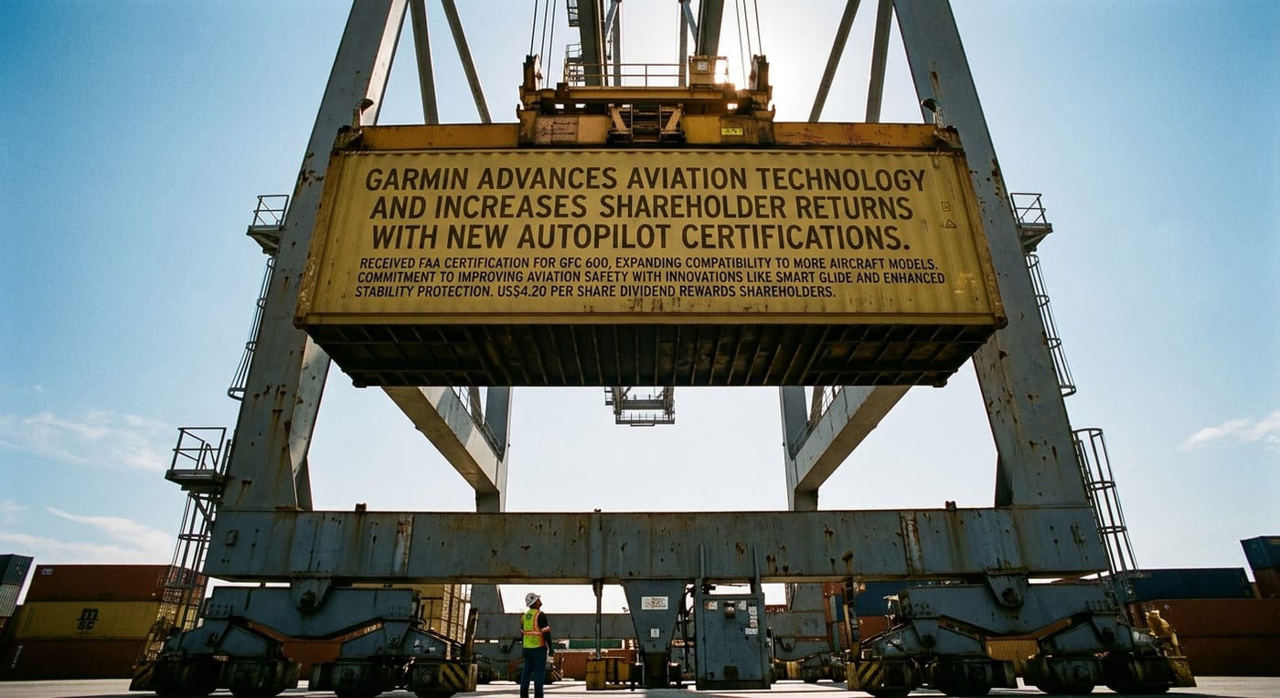 Garmin Advances Aviation Technology and Increases Shareholder Returns with New Autopilot Certifications