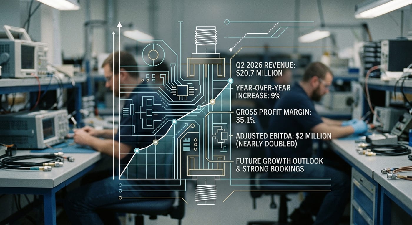 RF Industries Reports 9% Revenue Growth and Strategic Positioning for Future Success