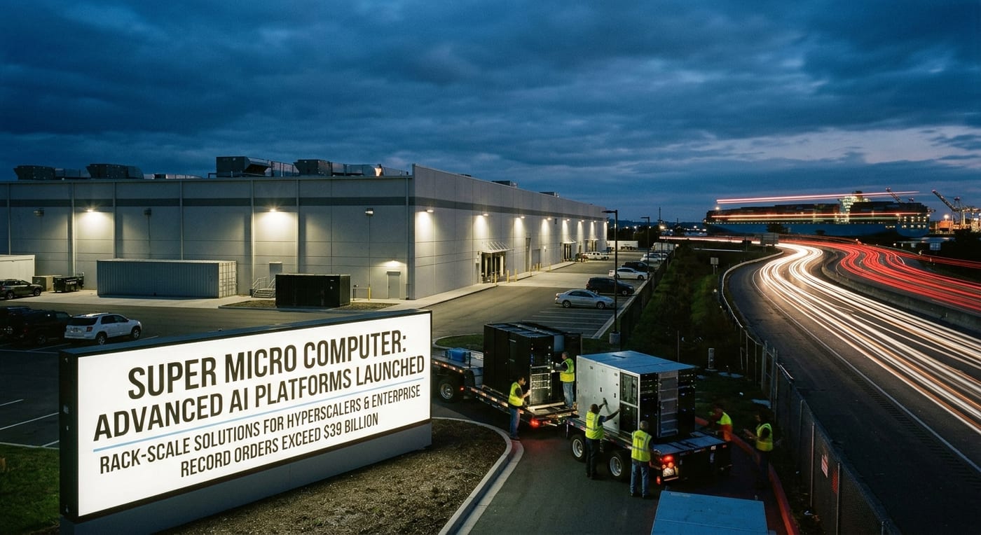 Super Micro Computer Launches Advanced AI Platforms Amid Surging Demand in Computing Sector