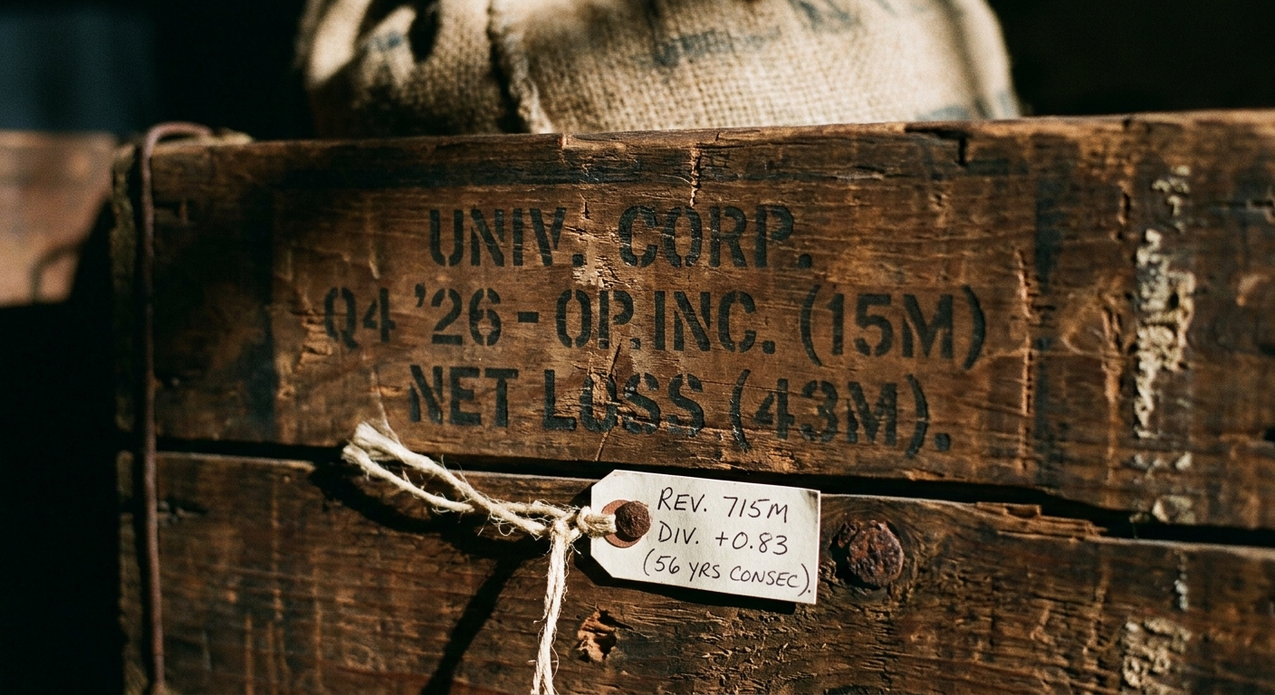 Universal Corporation Faces Challenges Despite Revenue Growth, Reports Significant Net Loss in Q4 2026