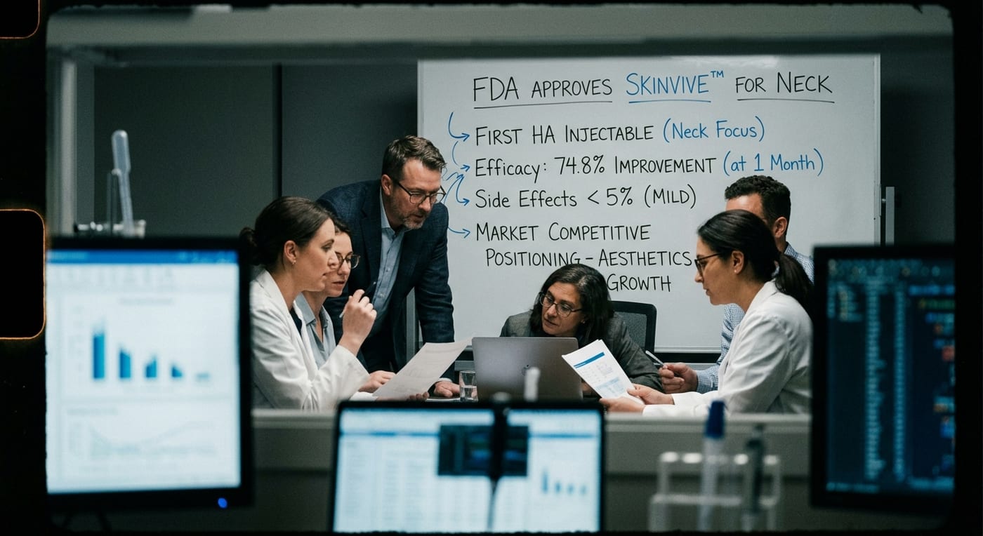 AbbVie’s Allergan Aesthetics Gains FDA Approval for Innovative SKINVIVE Neck Treatment