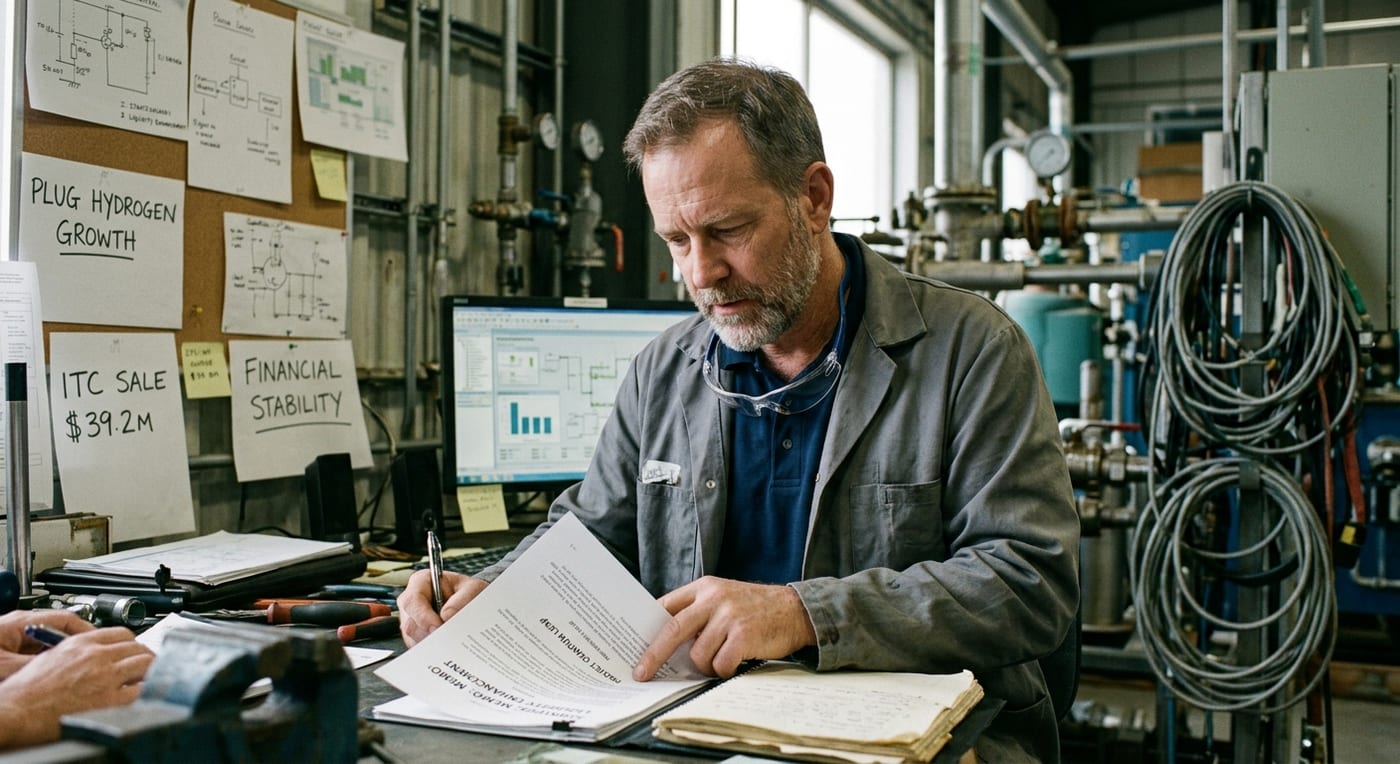 Plug Power Enhances Liquidity Amid Organizational Changes and Focuses on Hydrogen Growth