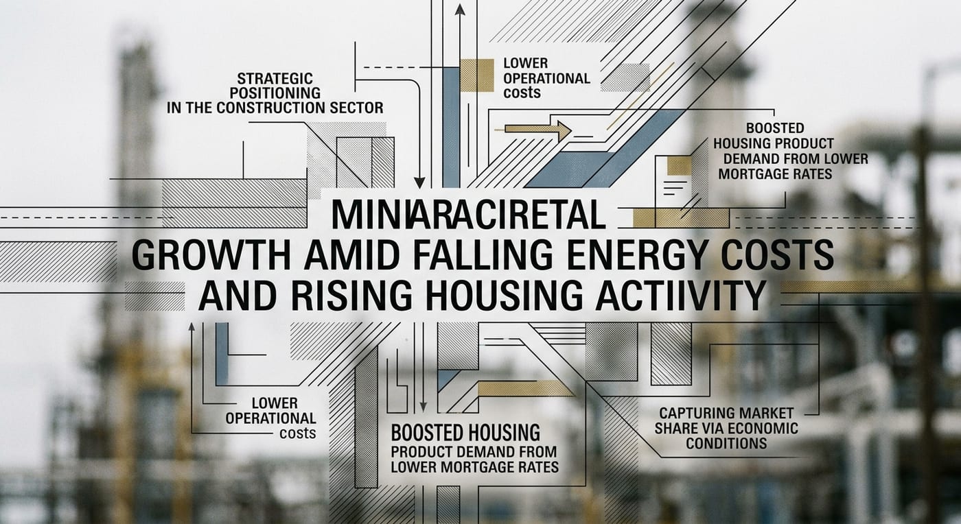 Owens Corning Poised for Growth Amid Falling Energy Costs and Rising Housing Activity