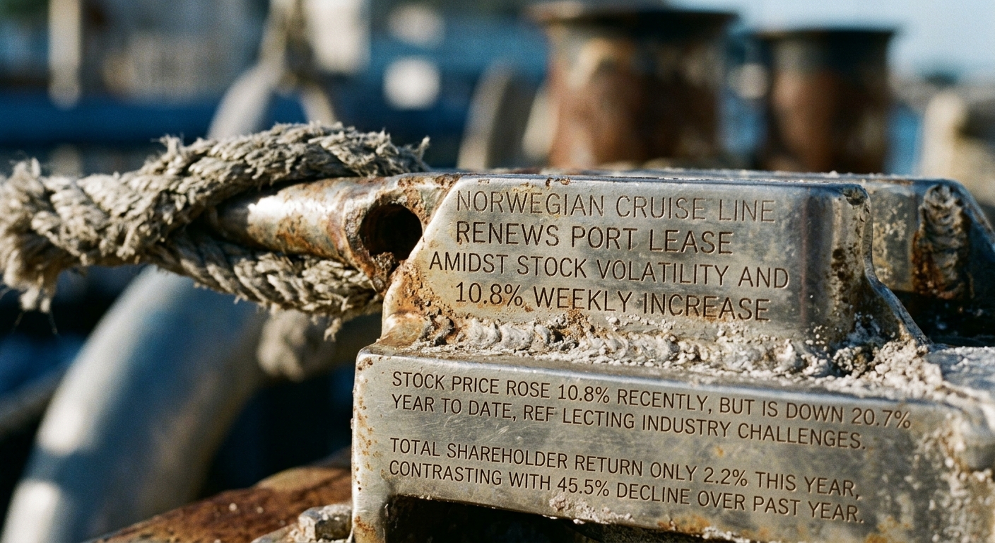 Norwegian Cruise Line Renews Port Lease Amidst Stock Volatility and 10.8% Weekly Increase