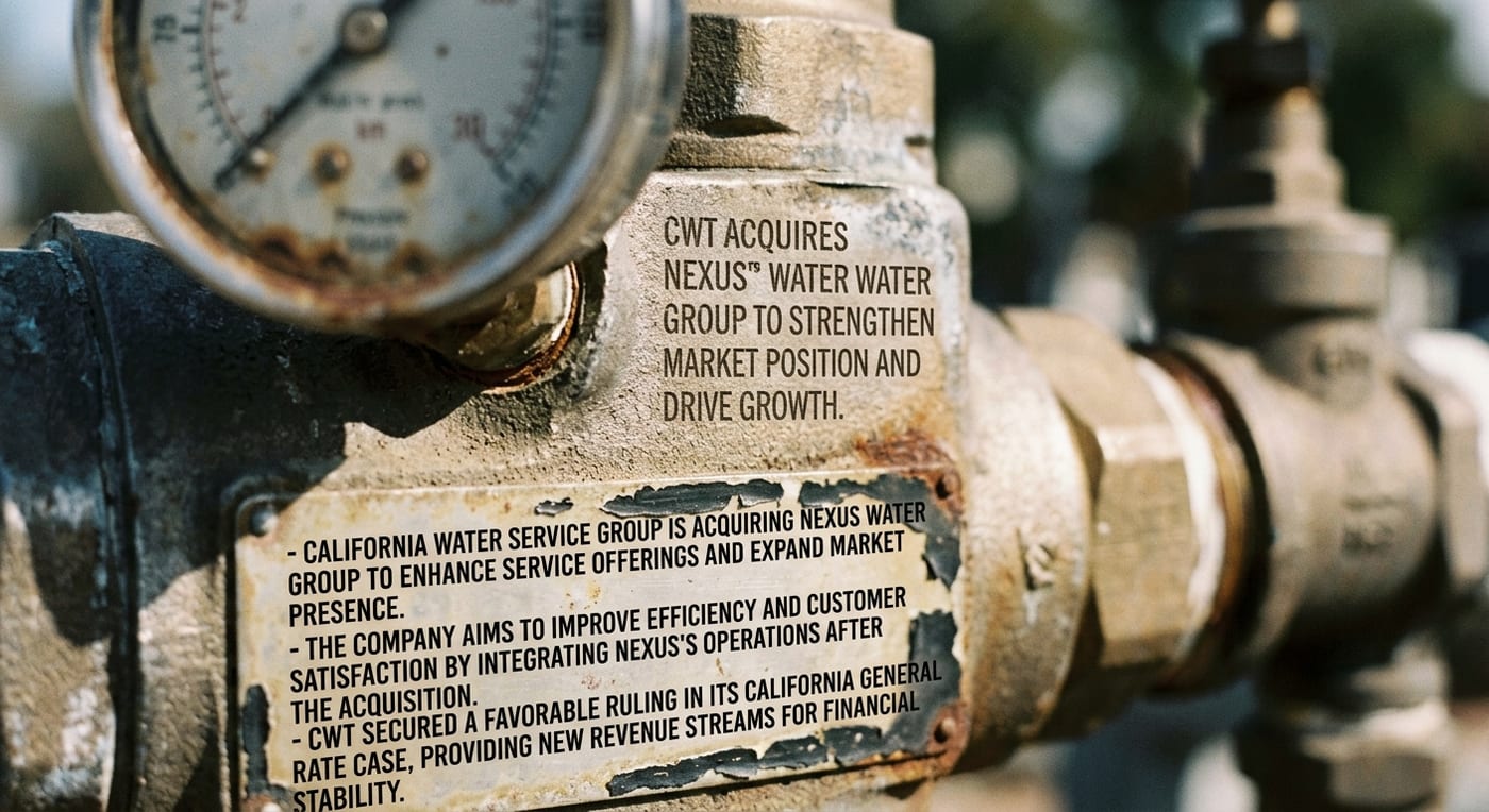 CWT Acquires Nexus Water Group to Strengthen Market Position and Drive Growth