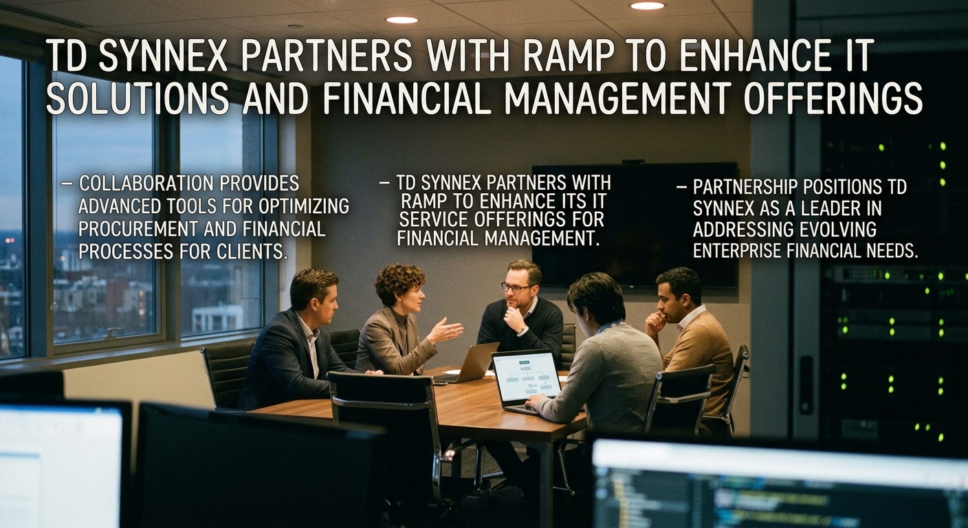 TD Synnex Partners with Ramp to Enhance IT Solutions and Financial Management Offerings