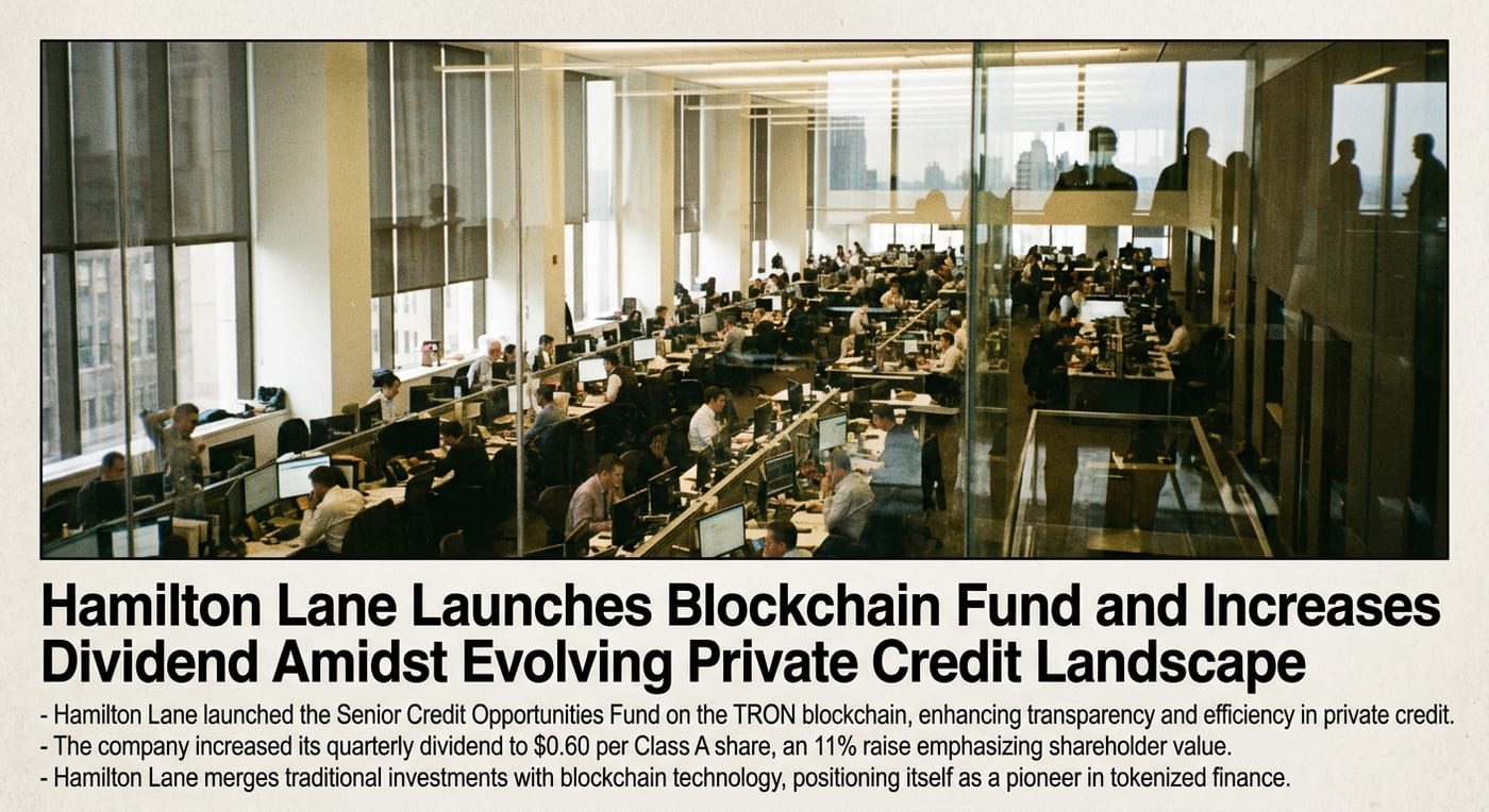 Hamilton Lane Launches Blockchain Fund and Increases Dividend Amidst Evolving Private Credit Landscape