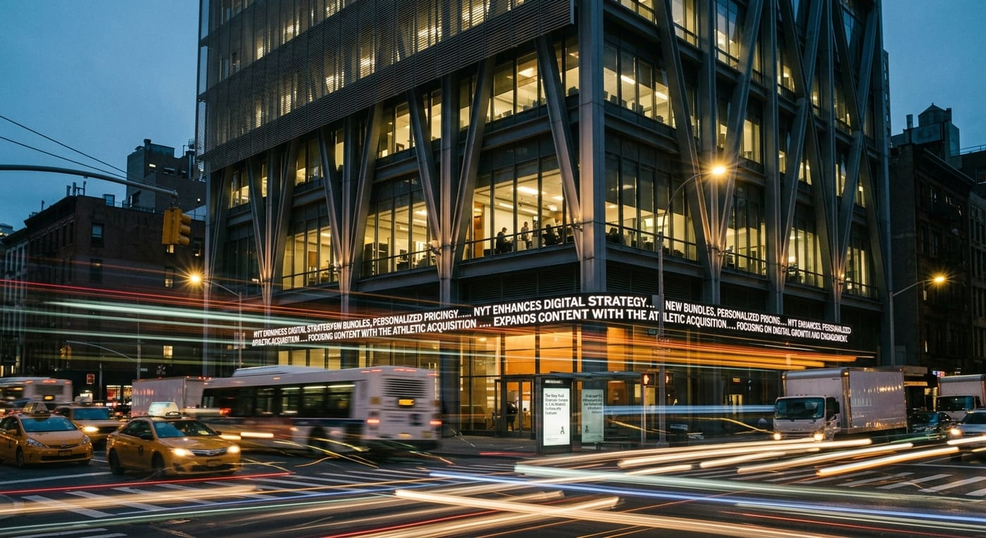 New York Times Co. Enhances Digital Strategy and Expands Content with Athletic Acquisition