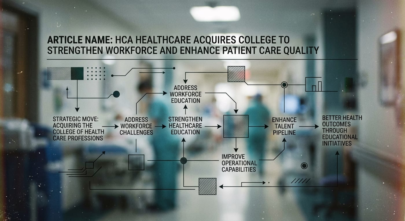 HCA Healthcare Acquires College to Strengthen Workforce and Enhance Patient Care Quality