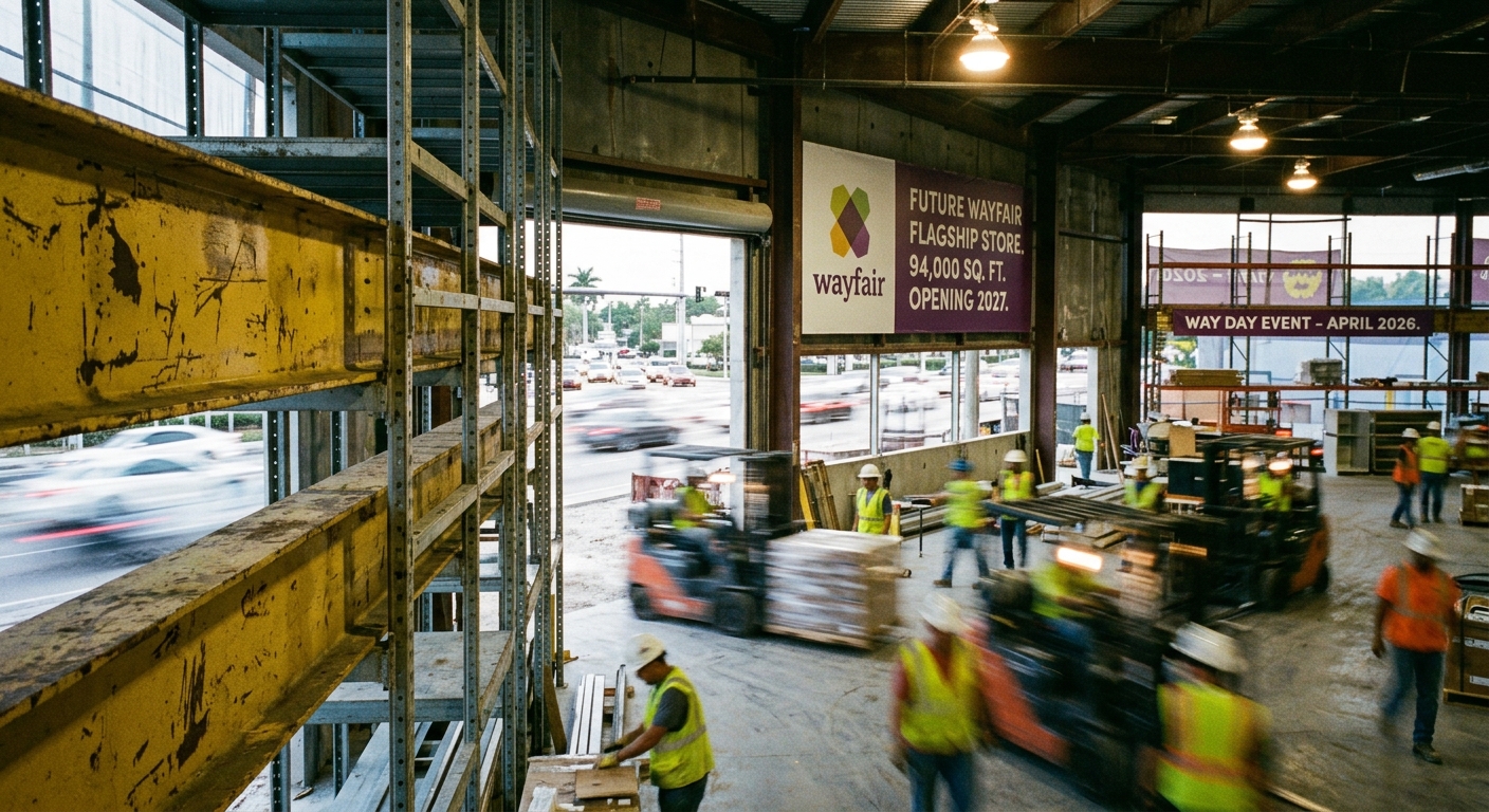 Wayfair to Open Large-Format Store in Fort Lauderdale by 2027 and Hosts Way Day Event