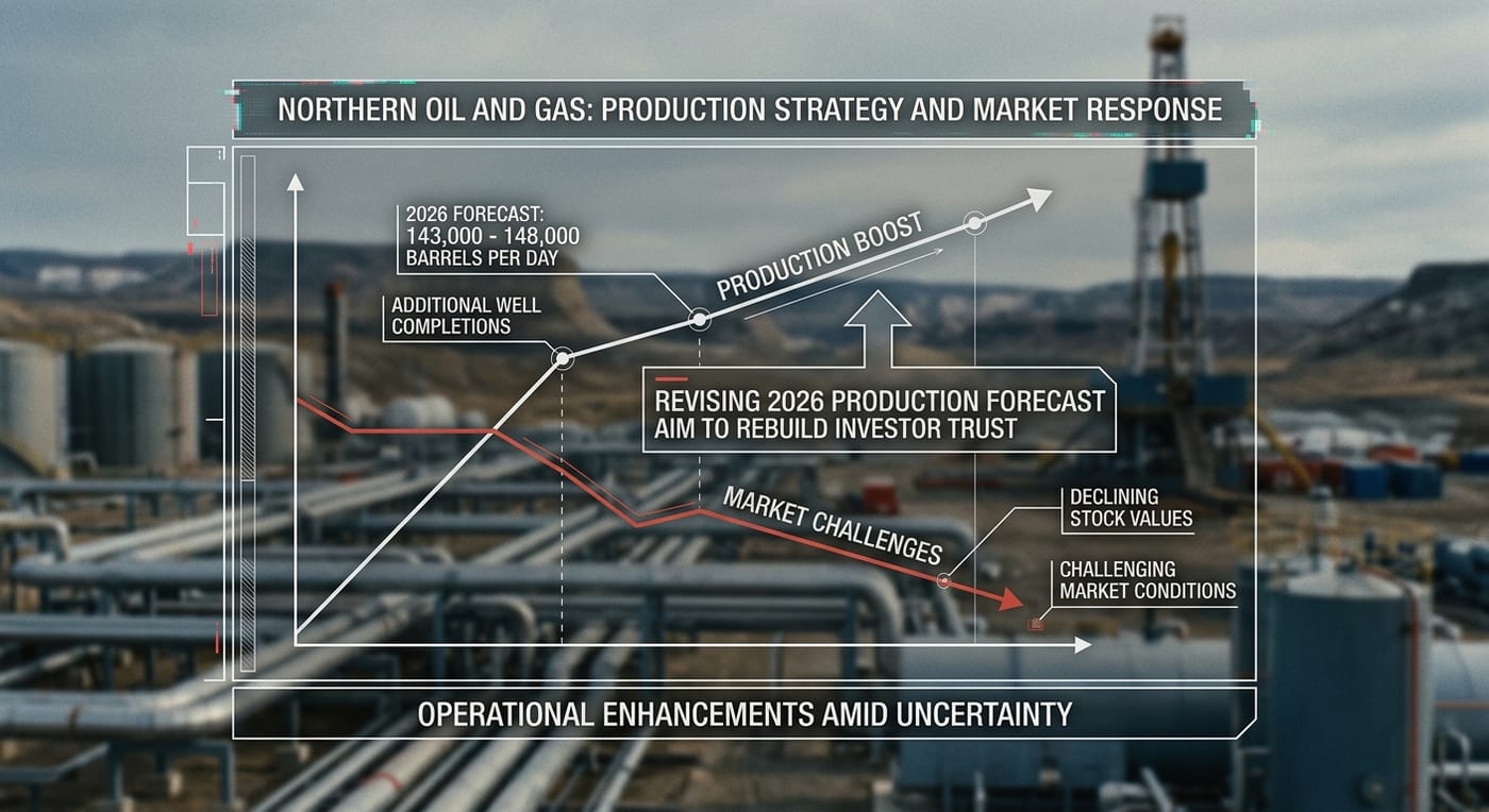 Northern Oil and Gas Revises 2026 Production Forecast Amid Market Challenges and Stock Decline