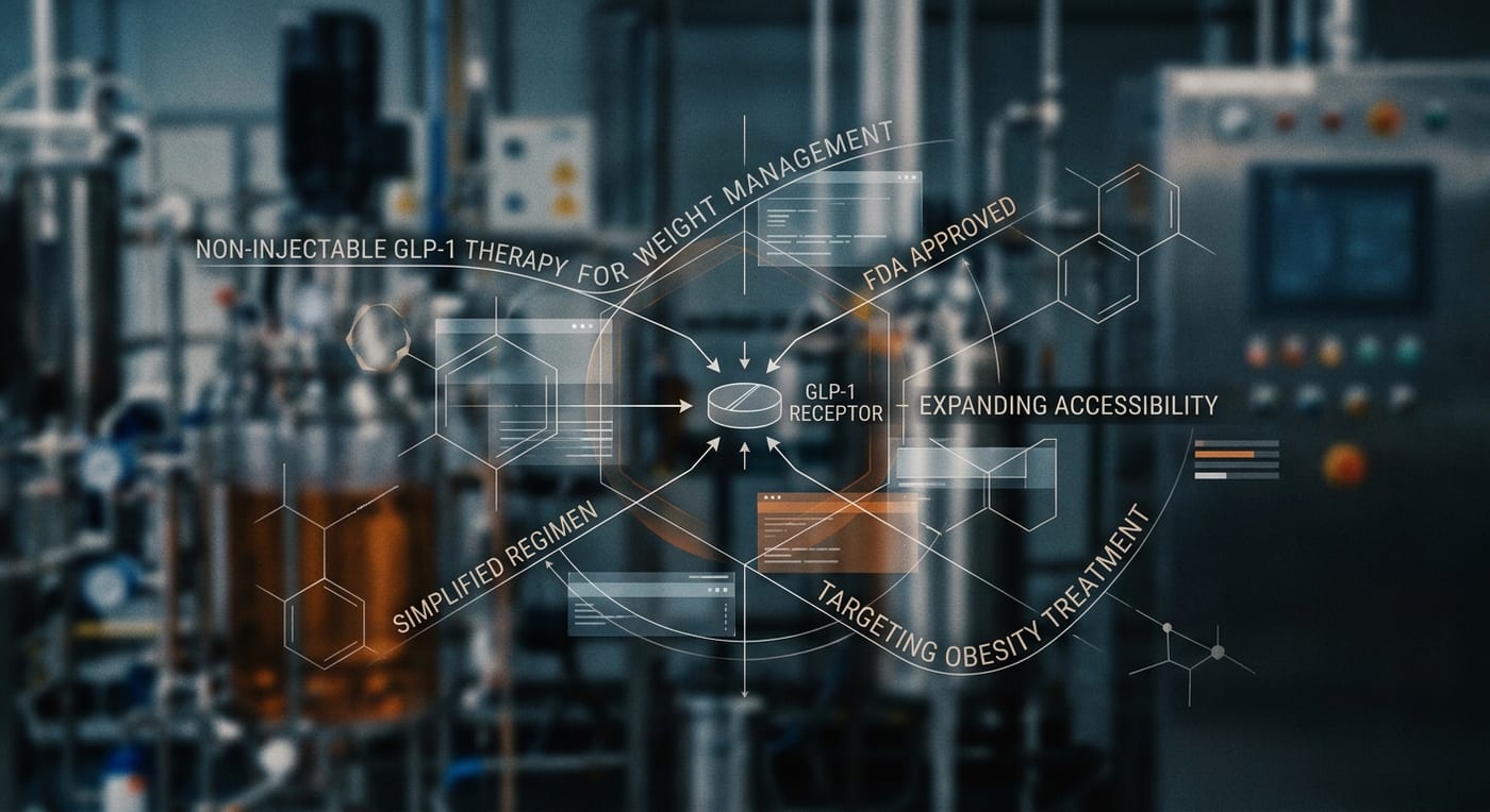 FDA Approves Novo Nordisk’s Non-Injectable GLP-1 Therapy for Weight Management