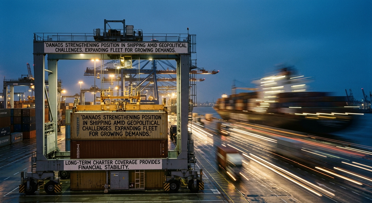 Danaos Corporation Strengthens Position in Shipping Amid Geopolitical Challenges and Expands Fleet