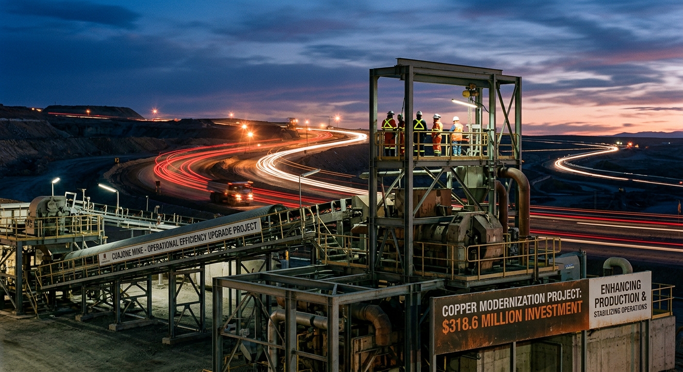 Southern Copper Invests $318.6 Million to Modernize Cuajone Mine Amid Regulatory Challenges