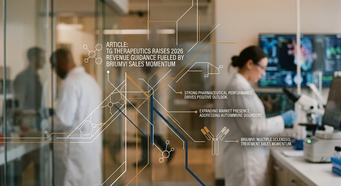 TG Therapeutics Raises 2026 Revenue Guidance Fueled by Briumvi Sales Momentum