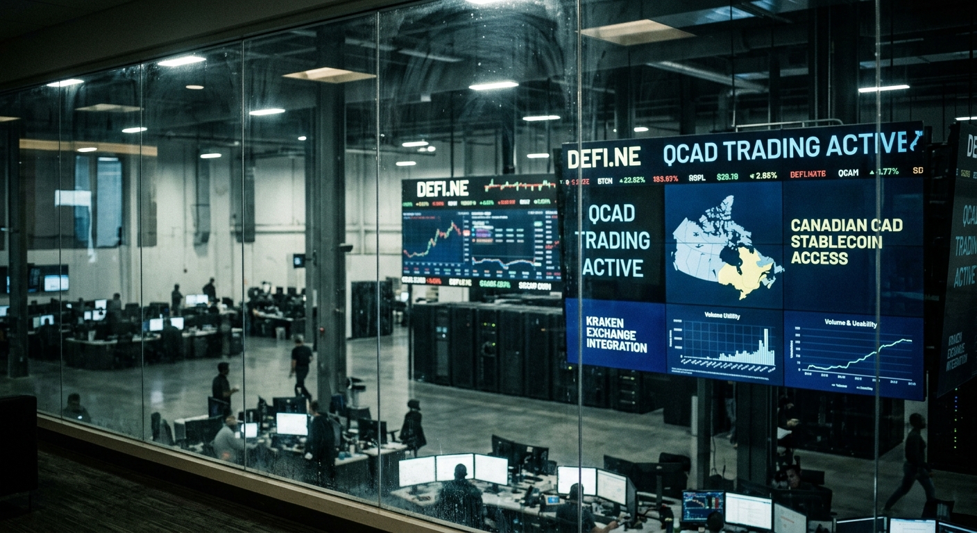 DeFi Technologies' Portfolio Company Launches QCAD on Kraken Cryptocurrency Exchange