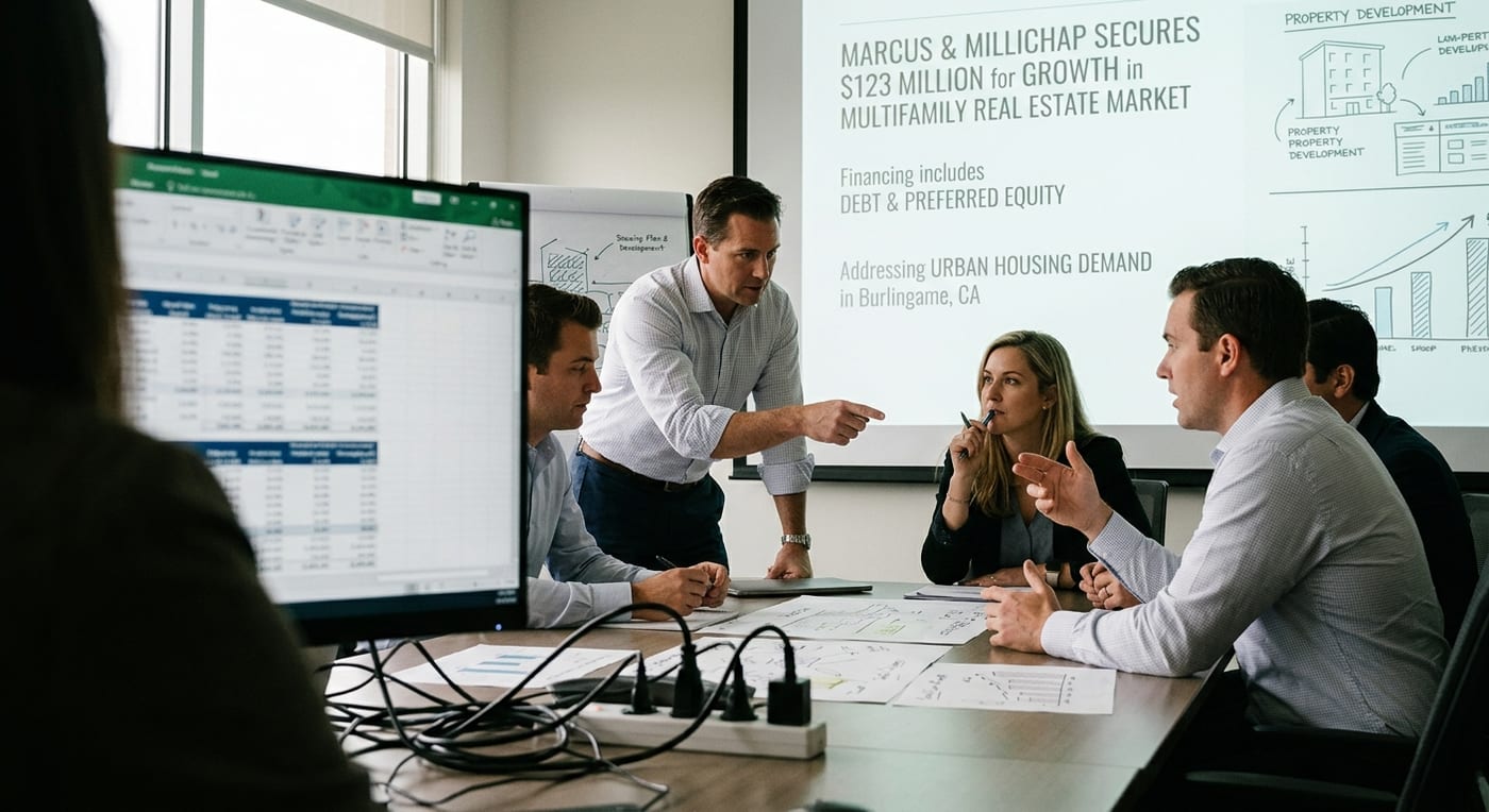 Marcus & Millichap Secures $123 Million for Growth in Multifamily Real Estate Market