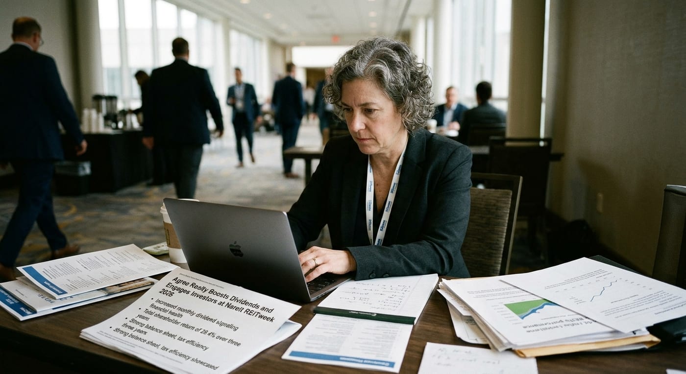 Agree Realty Boosts Dividends and Engages Investors at Nareit REITweek 2026