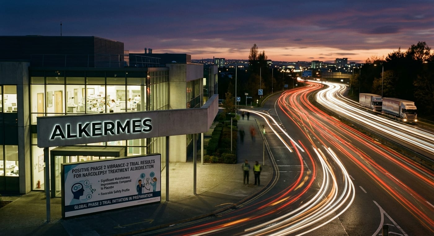 Alkermes Reports Positive Phase 2 Results for Narcolepsy Treatment Alixorexton