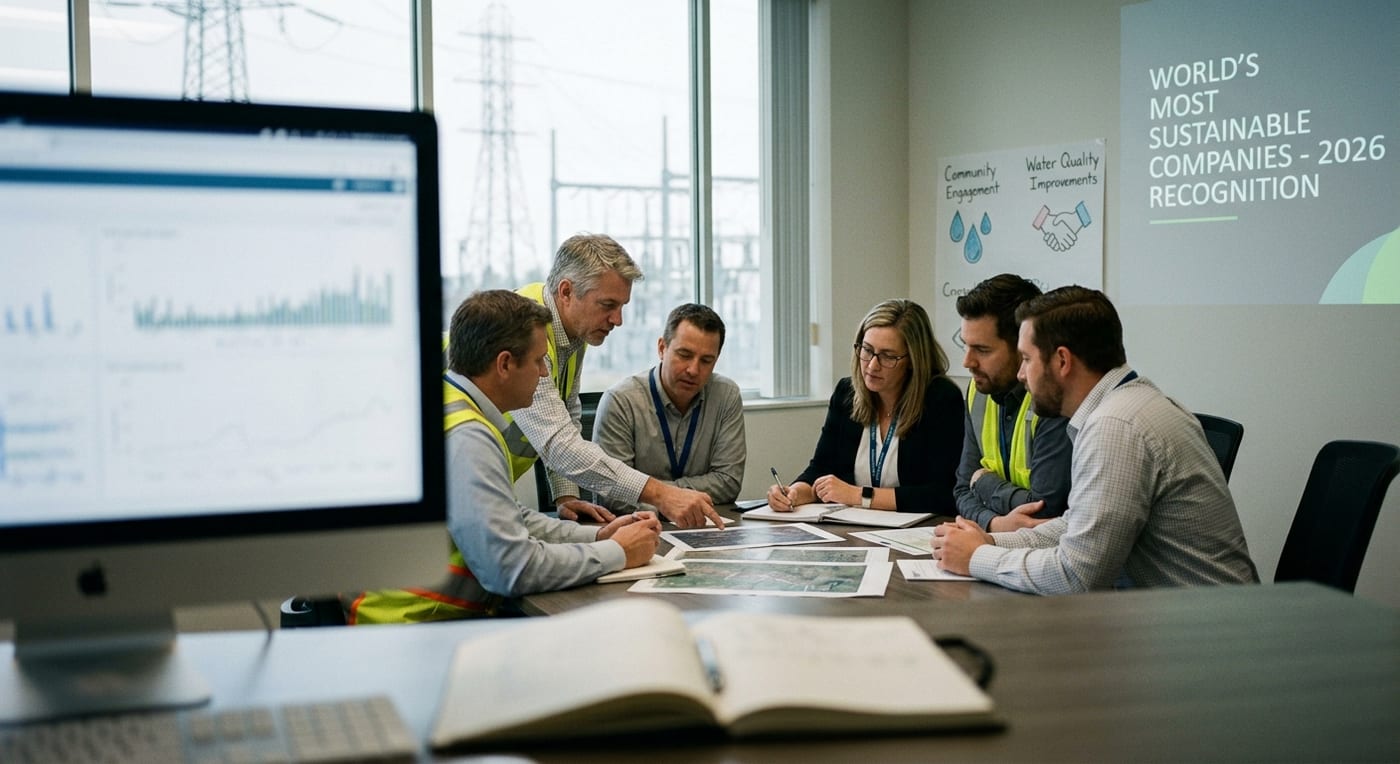 American Water Works Co. Named One of World's Most Sustainable Companies for 2026