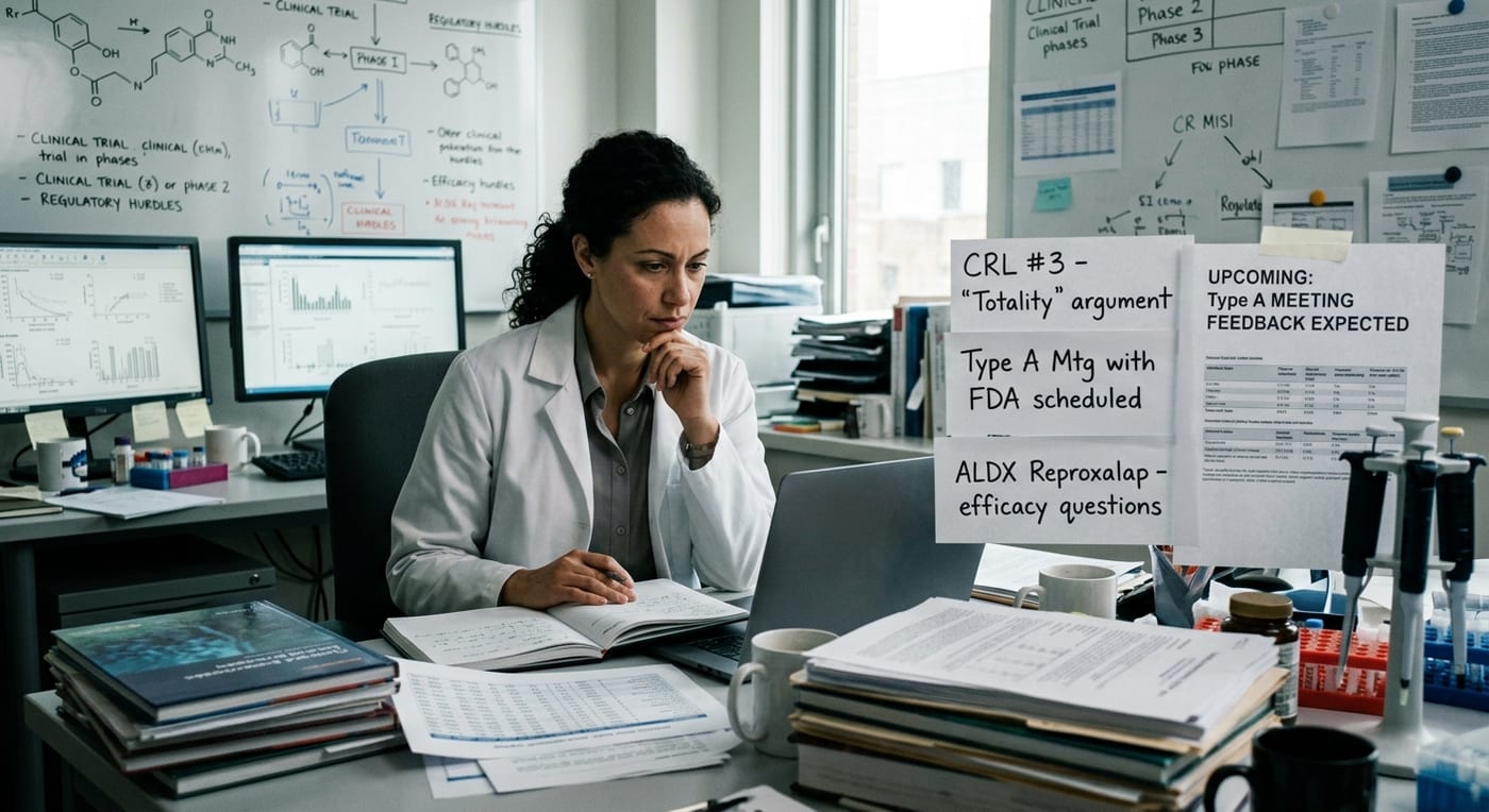 Aldeyra Seeks FDA Feedback on Reproxalap After Multiple Complete Response Letters