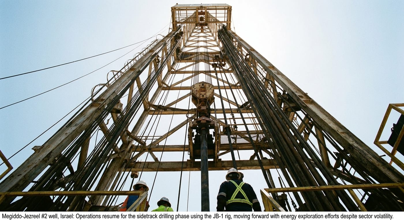 Zion Oil & Gas Begins Sidetrack Drilling Operations in Megiddo-Jezreel Well, Israel