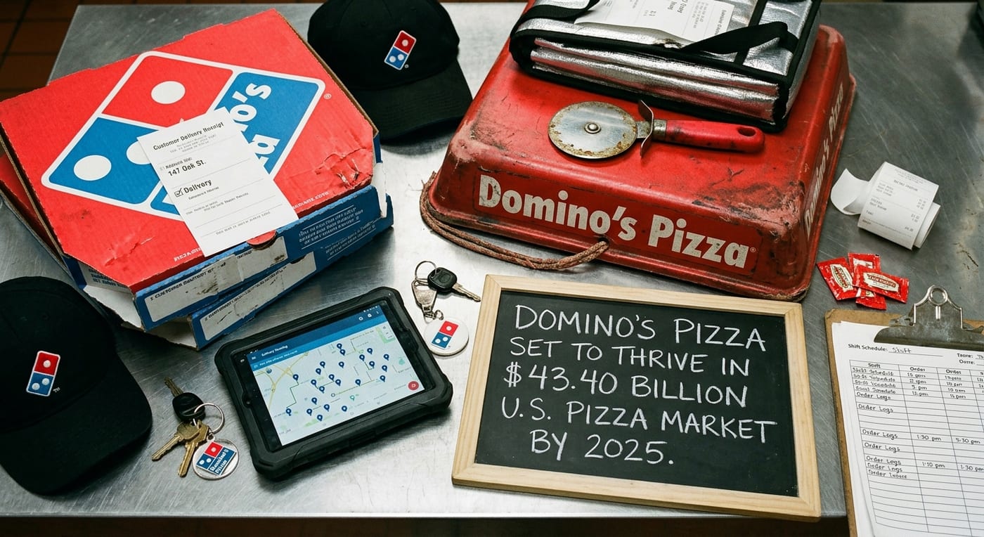 Domino's Pizza Set to Thrive in $43.40 Billion U.S. Pizza Market by 2025
