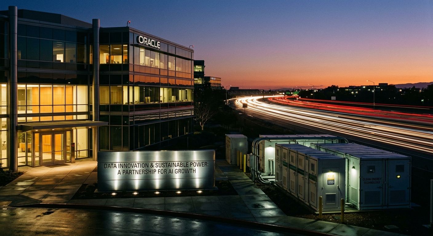 Oracle Partners with Bloom Energy for Sustainable Data Center Innovation and AI Growth