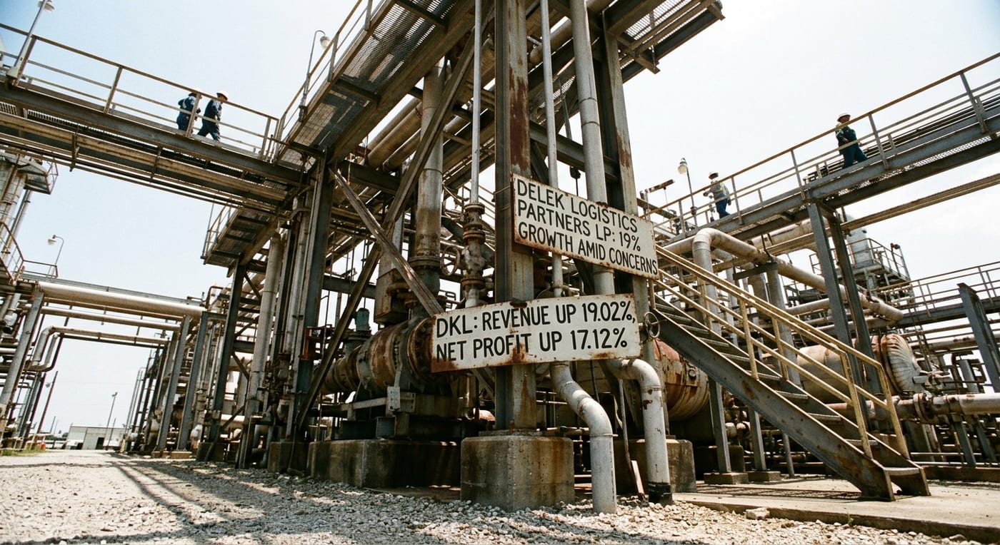 Delek Logistics Partners LP Achieves 19% Revenue Growth Amid Financial Health Concerns