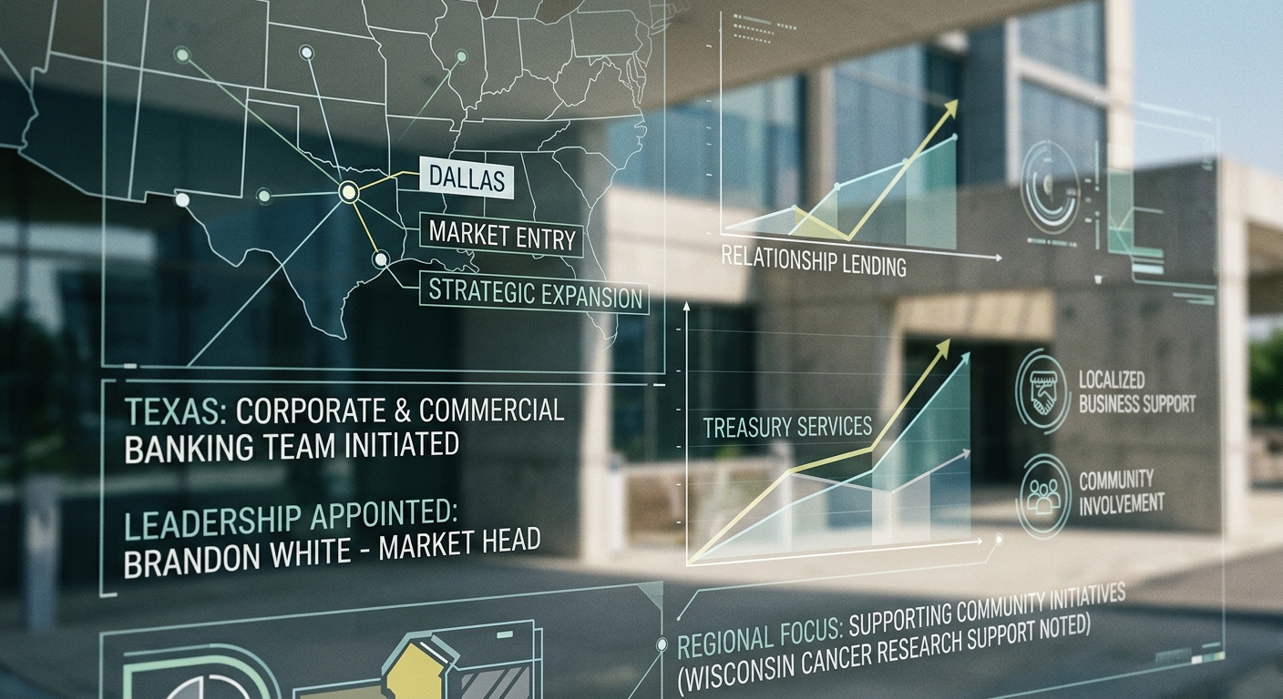 Associated Banc Expands Texas Presence with New Banking Team and Community Initiatives