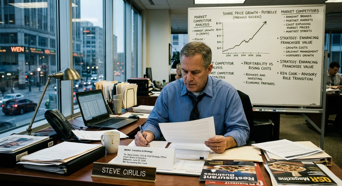 Wendy's Co Appoints Steve Cirulis as CFO Amid Strategic Leadership Transition