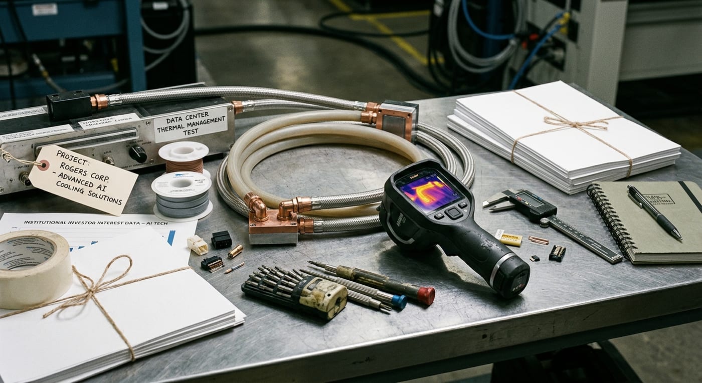 Rogers Corporation Advances AI Cooling Solutions, Attracting Strong Investor Interest