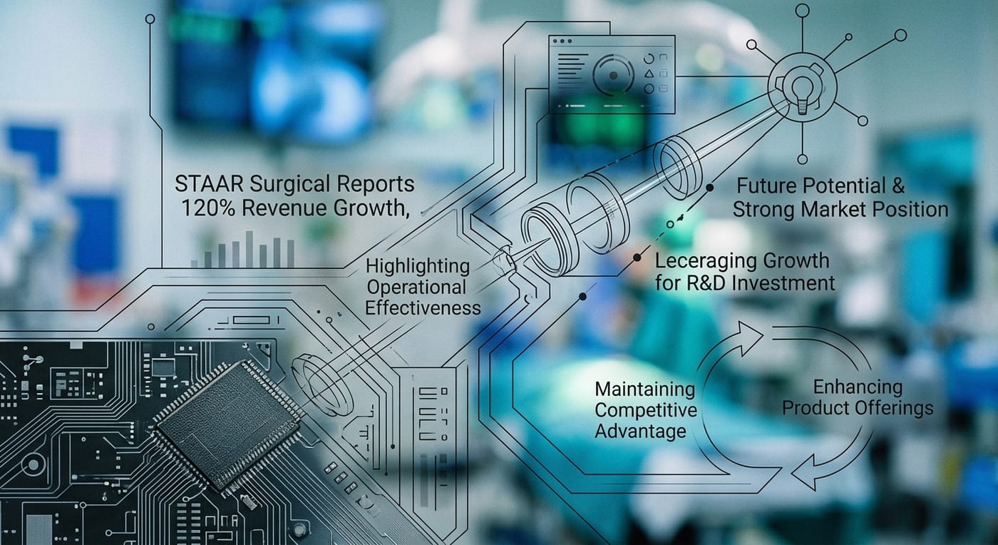 STAAR Surgical Reports 120% Revenue Growth, Signaling Strong Market Position and Future Potential