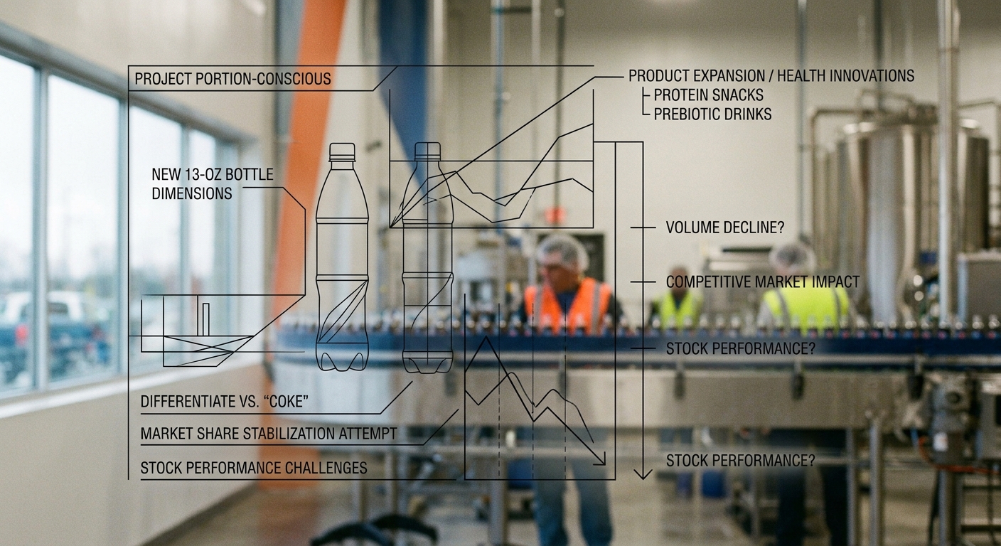 PepsiCo Launches New Bottle Size Amid Health Trends and Ongoing Stock Performance Challenges
