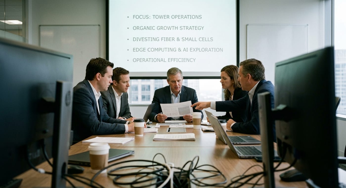 Crown Castle Streamlines Focus on Tower Operations for Organic Growth and Competitive Edge