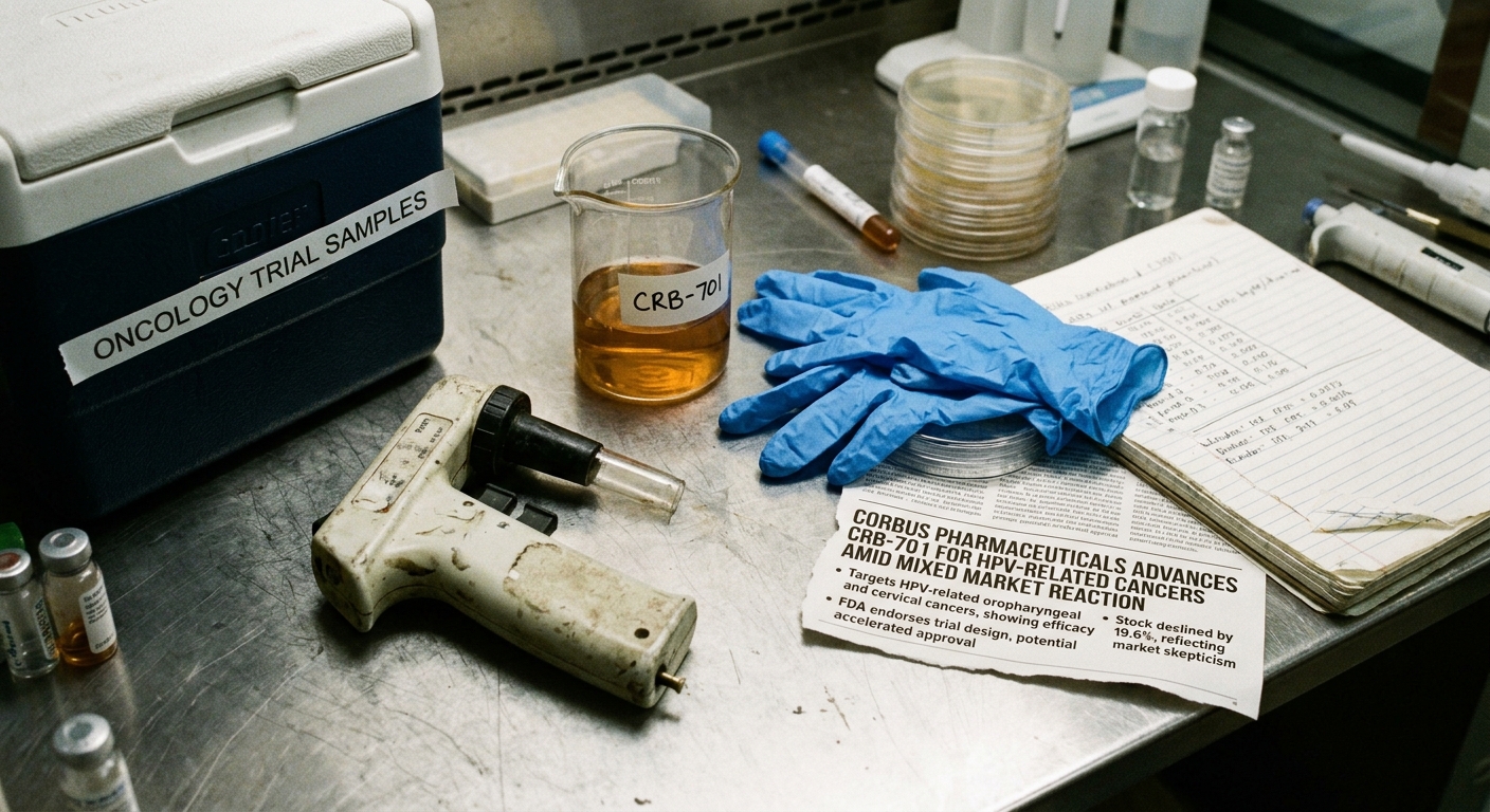 Corbus Pharmaceuticals Advances CRB-701 for HPV-Related Cancers Amid Mixed Market Reaction