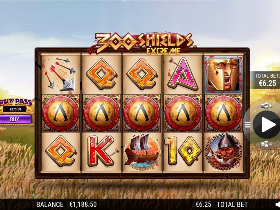 300 Shields Extreme slot game