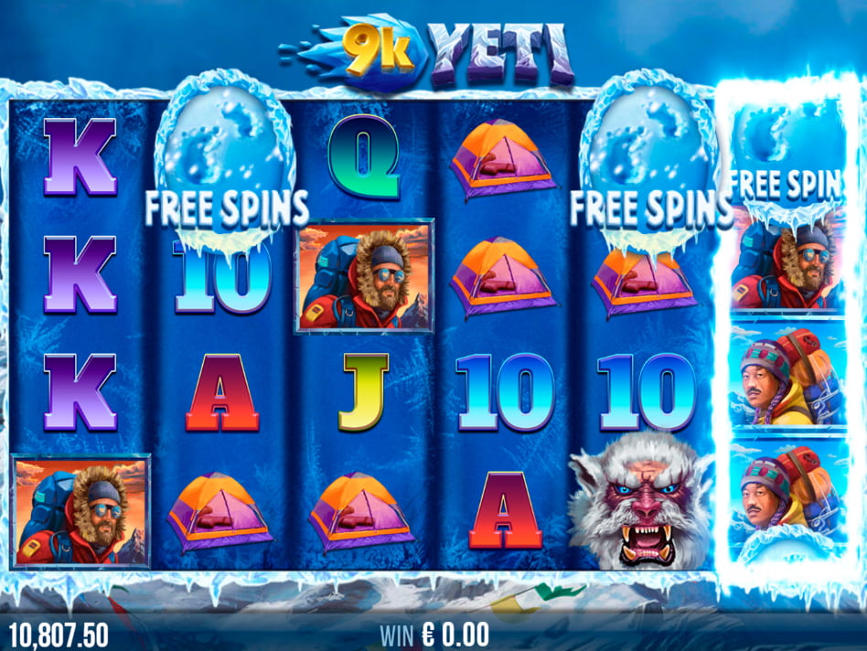 9K Yeti slot game