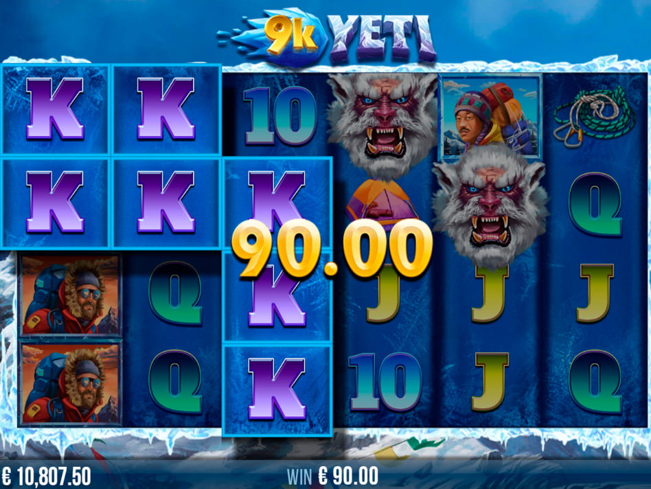 9K Yeti slot game