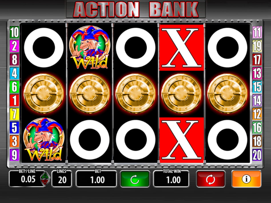 Action Bank screenplay Action Bank slot game